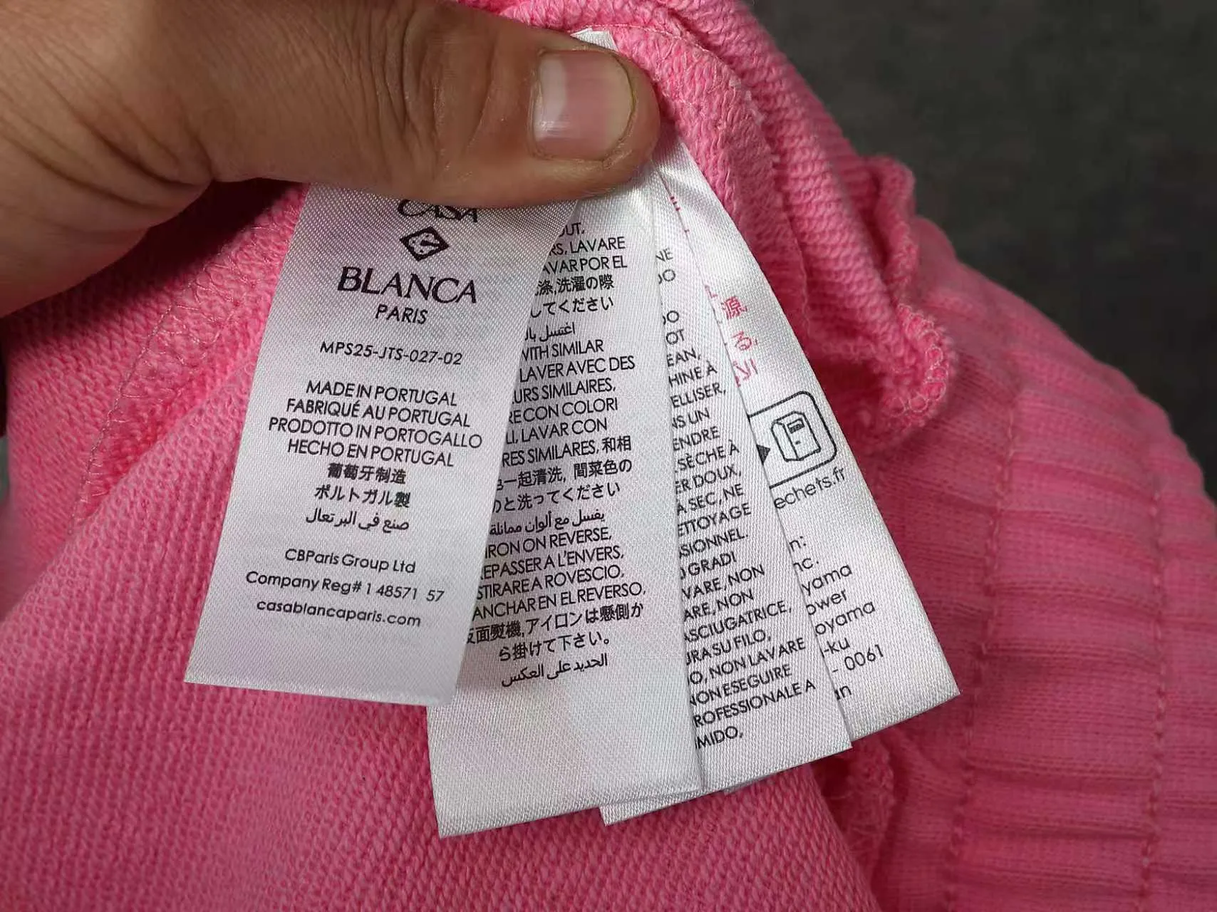 CASABLANCA Casa shorts Printing technology Original development Using gram custom terry fabric Upper body is comfortable Back pocket design Original turning details Made by domestic first-line brands Factory OEM Workmanship is impeccable Wash mark Main wheat Hang tag Complete packaging Sizes S.M.L.XL